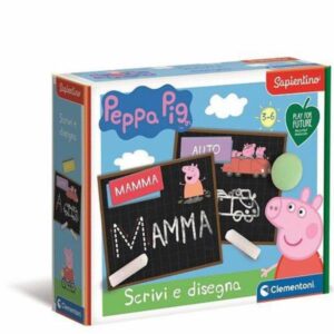 Clementoni Giochi di Creatività Peppa Pig – Gessetti e Paroline