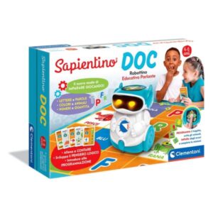 Clementoni Coding Lab SuperDOC – Robottino Edu Parlante