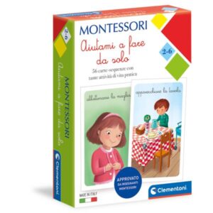 Clementoni Giochi scientifici Montessori – Aiutami a fare da solo