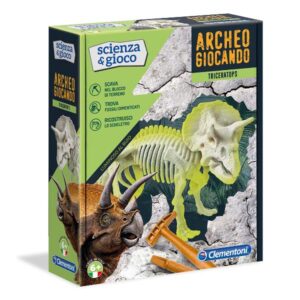 Clementoni Giochi scientifici ARCHEOGIOCANDO – TRICERATOPO