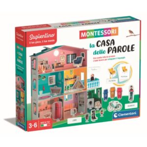 Clementoni Giochi scientifici Montessori – La Casa delle Parole