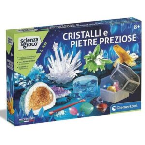 Clementoni Giochi scientifici Cristalli Giganti e Pietre preziose