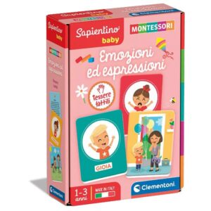 Clementoni Giochi scientifici Montessori Baby Emozioni ed Espressioni