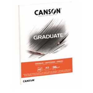 Canson Album e blocchi da disegno Blocco GRADUATE Sketching A5 40fg. 96 g/m