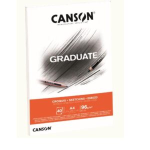 Canson Album e blocchi da disegno Blocco GRADUATE Sketching A4 40fg. 96 g/m