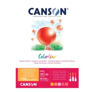 Canson Cartoncini colorati CF FG25 COLORLINE FUOCO 29 7×42