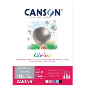 Canson Cartoncini colorati CF FG25 COLORLINE ARIA 29 7×42