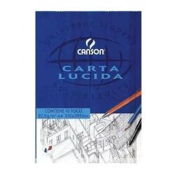 Canson Album e blocchi da disegno CF 10 BLOCCO CARTA LUCIDA DA 10 FG CAD. A3 80G