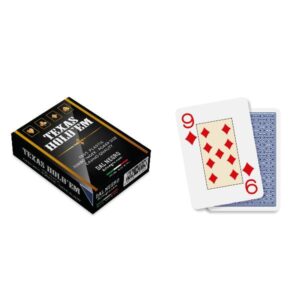 Dal Negro Giochi da Tavolo TEXAS HOLD EM BLU CASINO QUALITY