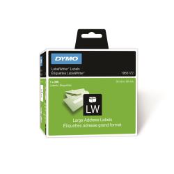 Dymo Etichette Altri Formati Etichette DYMO LW   Indirizzi Estesi 36x89mm –  Bianco  – 260 etichette x 1 rotolo/i