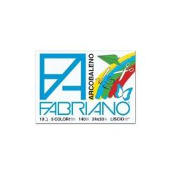 Fabriano Album e blocchi da disegno CF20ALBUM ARCOBALENO 5COL ASS