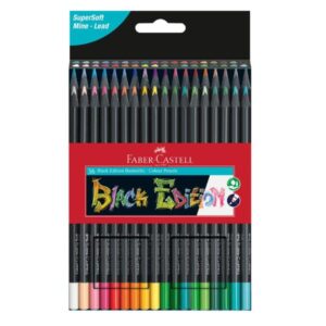 Faber Castell Pastelli CF36 MATITE BLACK EDITION – ASTUCCIO CARTONE