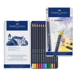 Faber Castell Pastelli CF12 MATITE COL.PERMANENTI AST. MET ASS