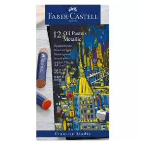 Faber Castell Pastelli CF12 OIL PASTELS COL.METALLICI ASS