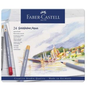 Faber Castell Matite scuola CF24 MATITE AQUA  AST MET. COL ASS