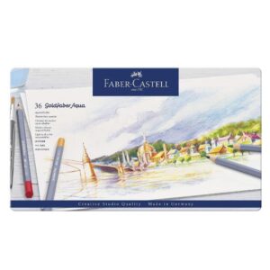 Faber Castell Matite scuola CF36 MATITE AQUA  AST MET. COL ASS