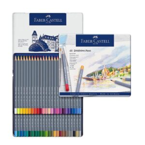 Faber Castell Matite scuola CF48 MATITE AQUA  AST MET. COL ASS