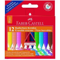 Faber Castell Pastelli CF12 PASTELLI CERA GRIP CANCELLABILI