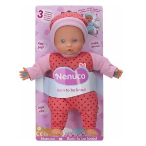 Famosa Bambolotti NENUCO SOFT 3 FUNZIONI – ROSA