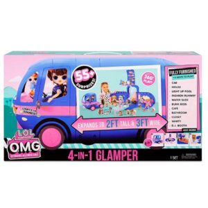 MGA Entertainment Playsets e Accessori L.O.L. Surprise 4-in-1 Glamper (E Blue)