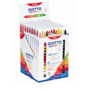 Giotto Pastelli ESP10 Pastello a cera bicolor