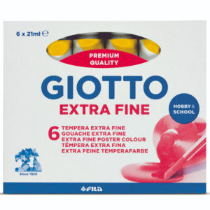 Giotto Tubi tempera CF6 tub. tempera 21ml giallo primar