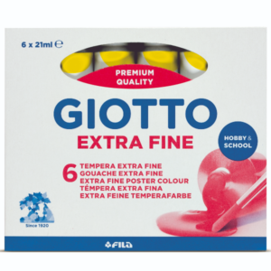 Giotto Tubi tempera CF6 tub. tempera 21ml giallo limone