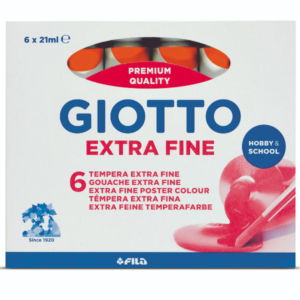 Giotto Tubi tempera CF6 tub. tempera 21ml arancio