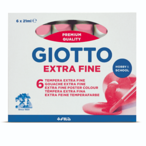 Giotto Tubi tempera CF6 tub. tempera 21ml rosa