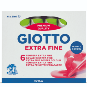 Giotto Tubi tempera CF6 tub. tempera 21ml verde cinab