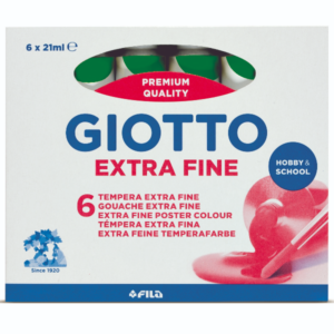 Giotto Tubi tempera CF6 tub. tempera 21ml verde cinab