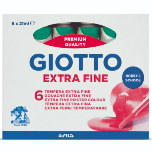 Giotto Tubi tempera CF6 tub. tempera 21ml verde veron