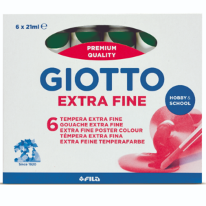 Giotto Tubi tempera CF6 tub. tempera 21ml verde smera