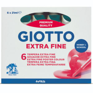 Giotto Tubi tempera CF6 tub. tempera 21ml turchese