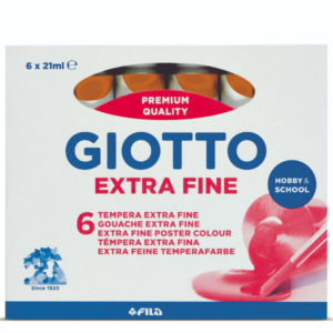 Giotto Tubi tempera CF6 tub. tempera 21ml  siena nat