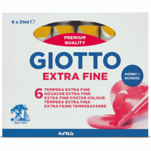 Giotto Tubi tempera CF6 tub. tempera 21ml giallo ocr