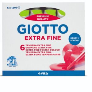 Giotto Tubi tempera CF6 tub. tempera 12ml verde cinab