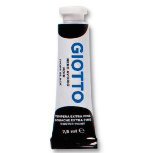 Giotto Tubi tempera CF6 tub. tempera 12ml nero