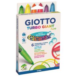 Giotto Pennarelli CF6PENNARELLI TURBO GIANT FLUO