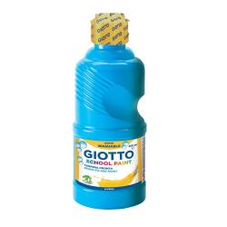 Giotto Tubi tempera FLACONE 250ML TEMPERA CIANO LAVABILE