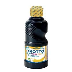 Giotto Tubi tempera FLACONE 250ML TEMPERA NERO LAVABILE