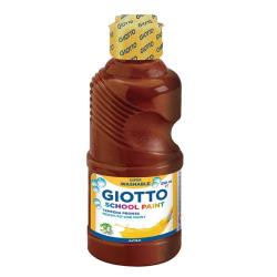 Giotto Tubi tempera FLACONE 250ML TEMPERA MARRONE LAVABILE