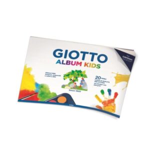 Giotto Album e blocchi da disegno CF5 Album KIDS  30 fogli carta bianca a grana fine 200g/m A4