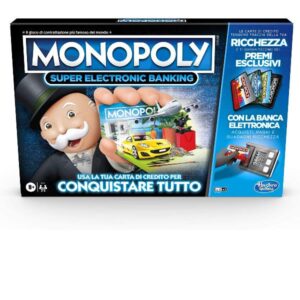 Hasbro Giochi da Tavolo MONOPOLY SUPER ELECTRONIC BANKING