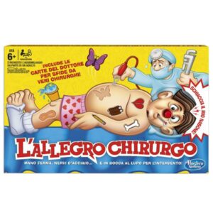 Hasbro Giochi d’Azione e di Abilità L’ALLEGRO CHIRURGO