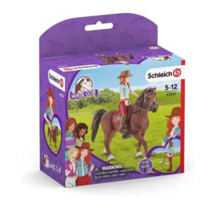 Schleich Action Figures HORSE CLUB HANNAH   CAYENNE (3)