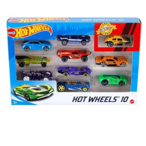 Mattel Modellismo HOT WHEELS CONF. 10 VEICOLI