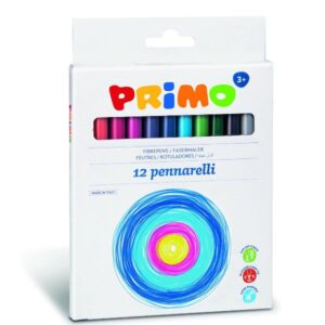 Primo Pennarelli CF12 pennarelli punta fine 2 5 mm  super lavabili .