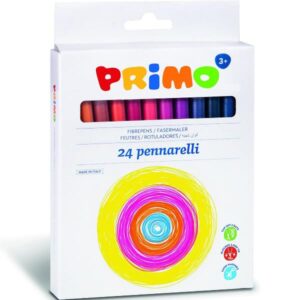 Primo Pennarelli CF24 pennarelli punta fine 2,5 mm  super lavabili .