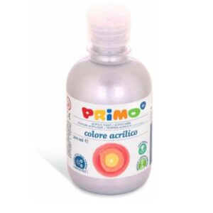 Primo Tubi tempera Tempera argento  acrilica in bottiglia da 300g